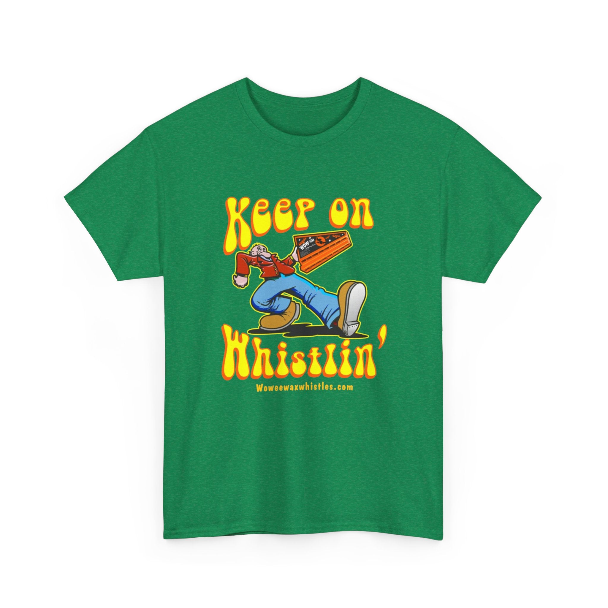 Keep on Whistling - WOW-EE - T-Shirt, Unisex Cotton