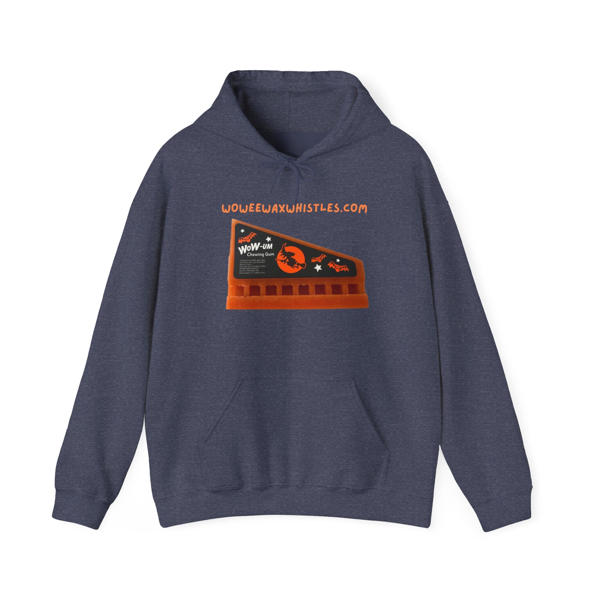 WOW-EE Wax Whistles - Retro Graphic Hooded Sweatshirt