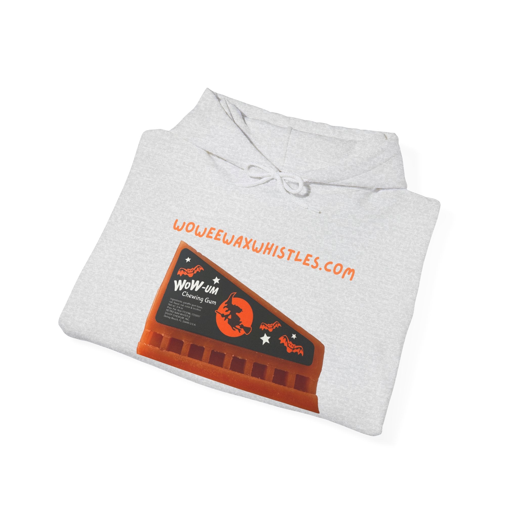 WOW-EE Wax Whistles - Retro Graphic Hooded Sweatshirt