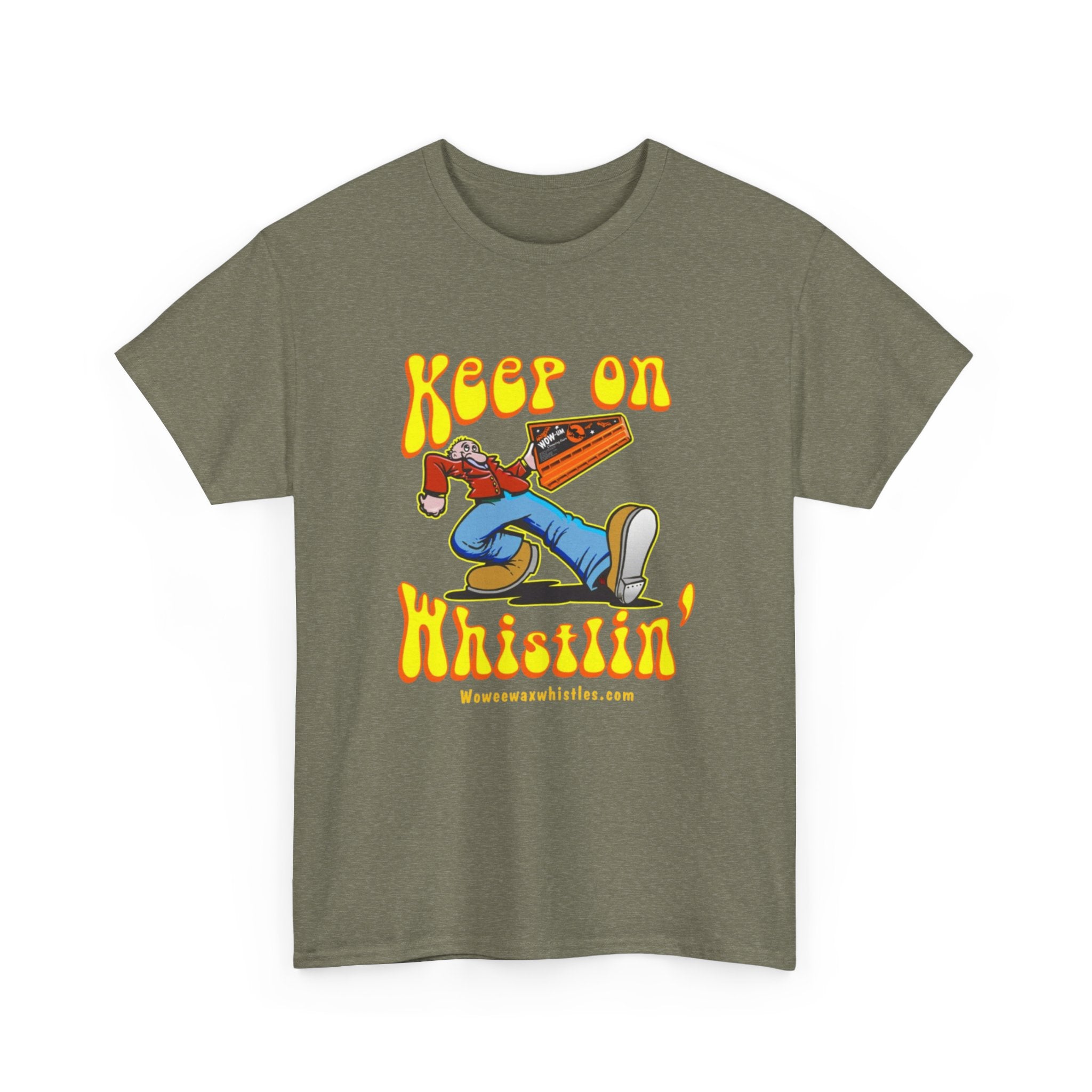 Keep on Whistling - WOW-EE - T-Shirt, Unisex Cotton