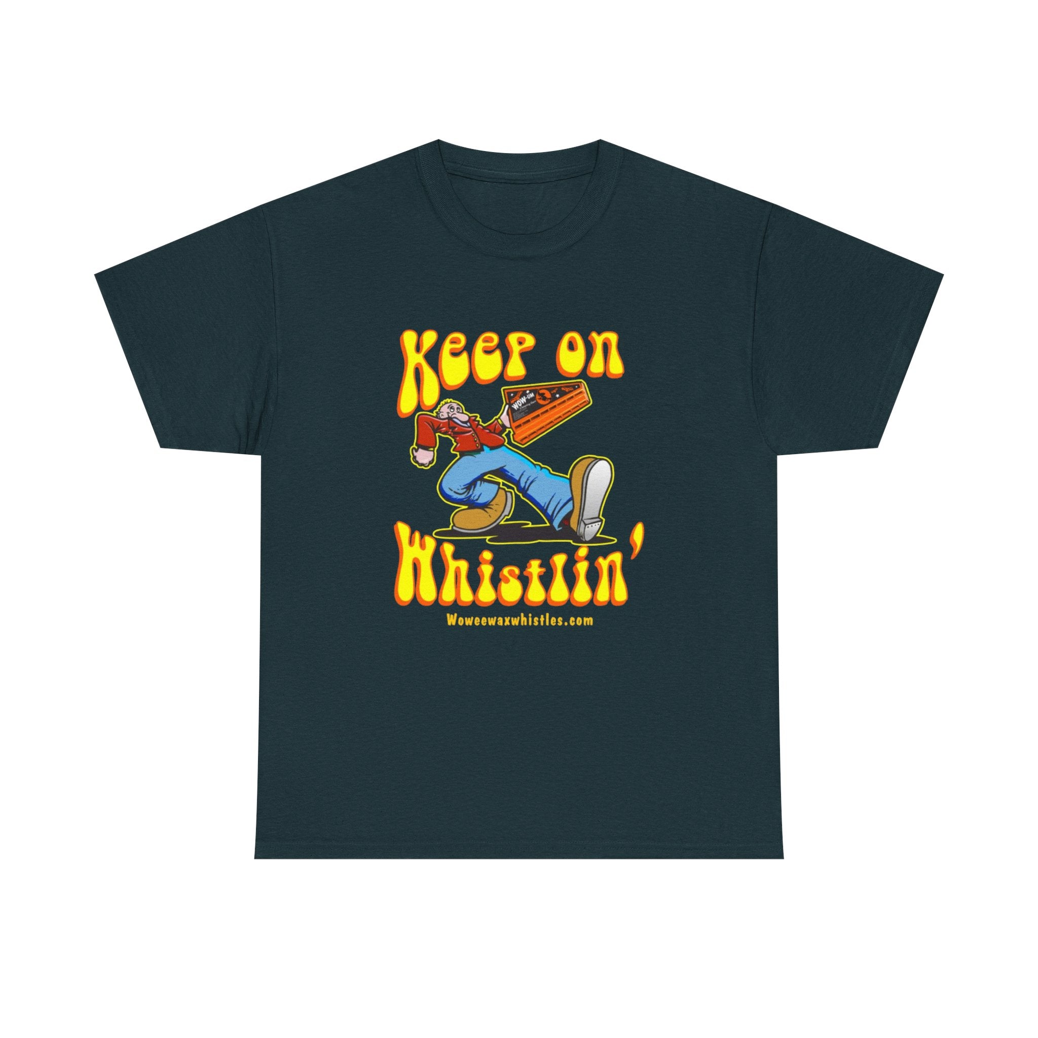 Keep on Whistling - WOW-EE - T-Shirt, Unisex Cotton
