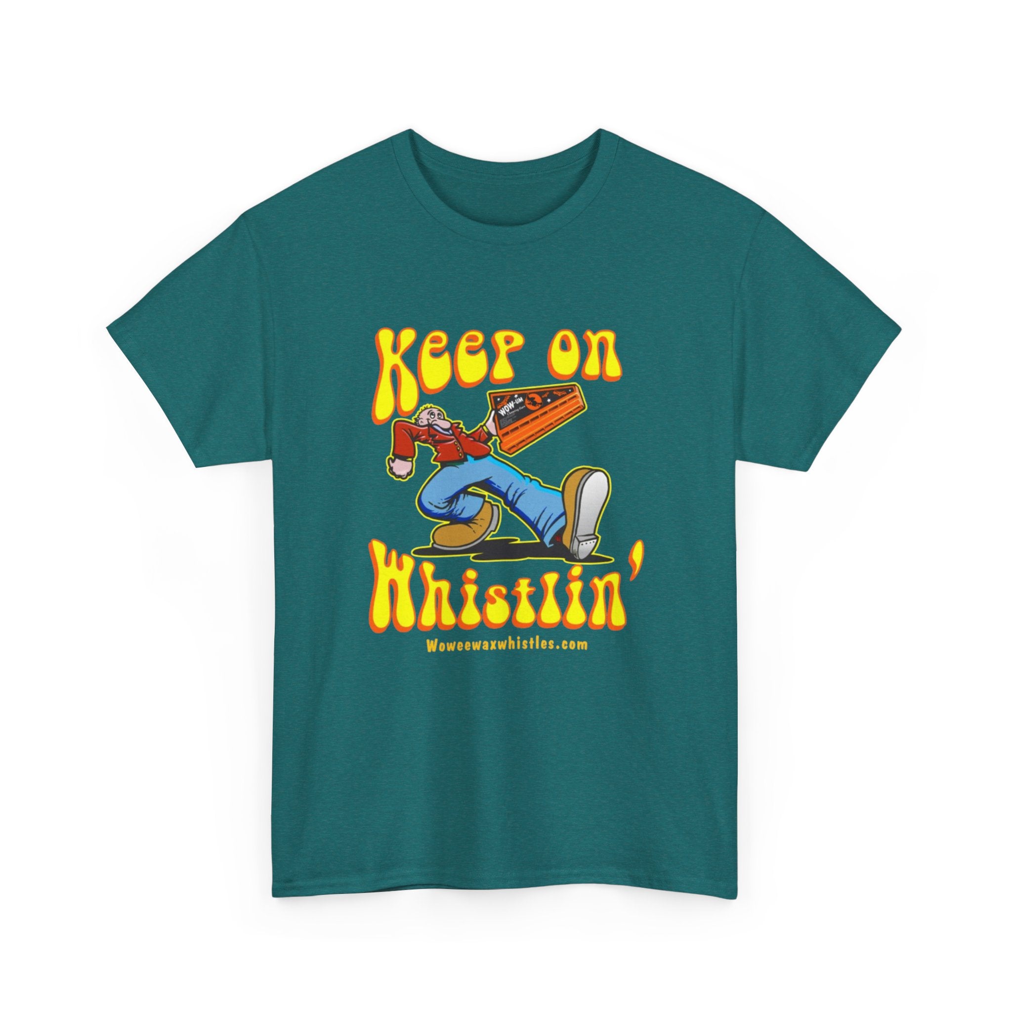 Keep on Whistling - WOW-EE - T-Shirt, Unisex Cotton