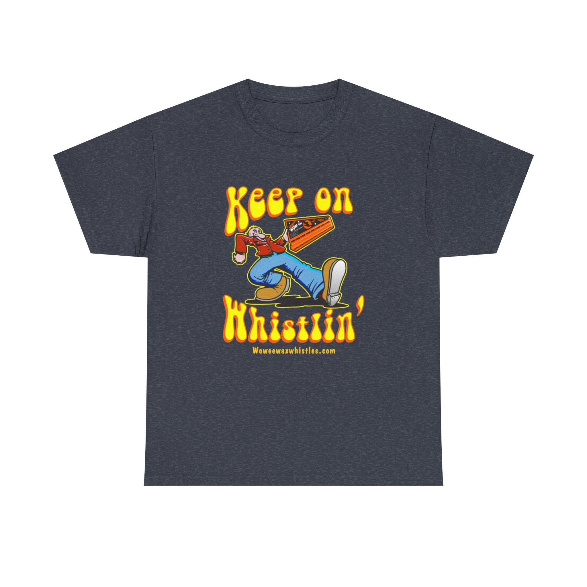 Keep on Whistling - WOW-EE - T-Shirt, Unisex Cotton