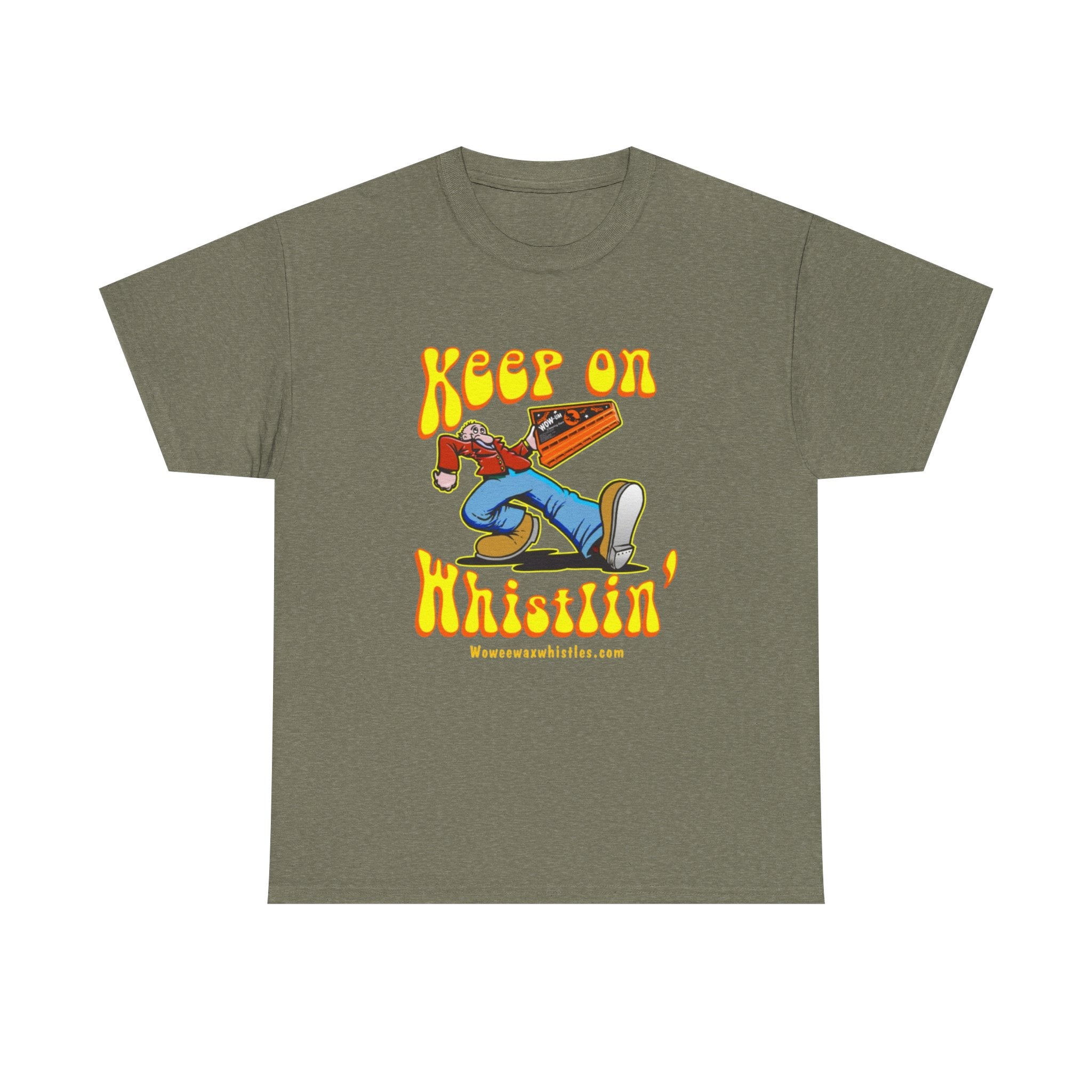 Keep on Whistling - WOW-EE - T-Shirt, Unisex Cotton