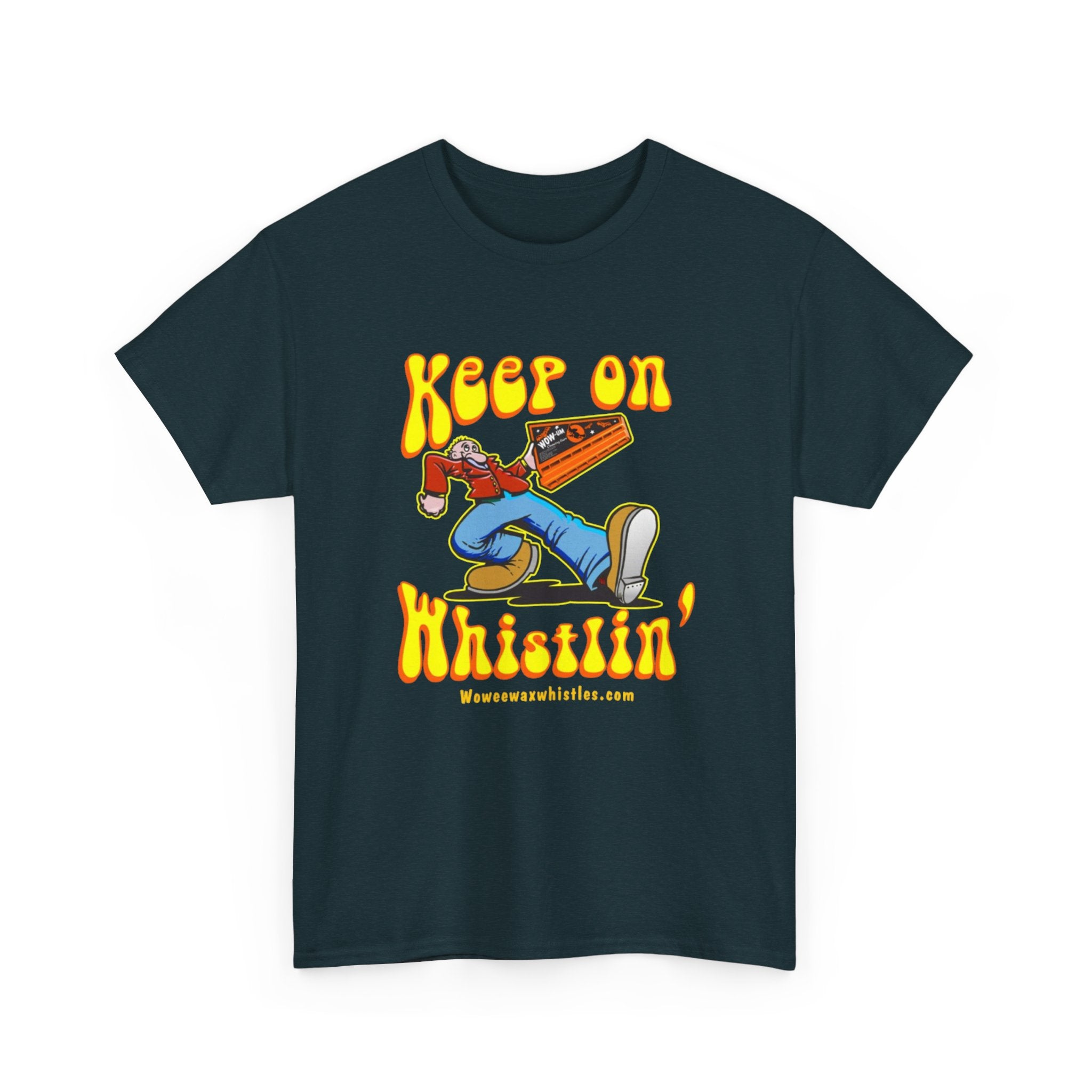 Keep on Whistling - WOW-EE - T-Shirt, Unisex Cotton