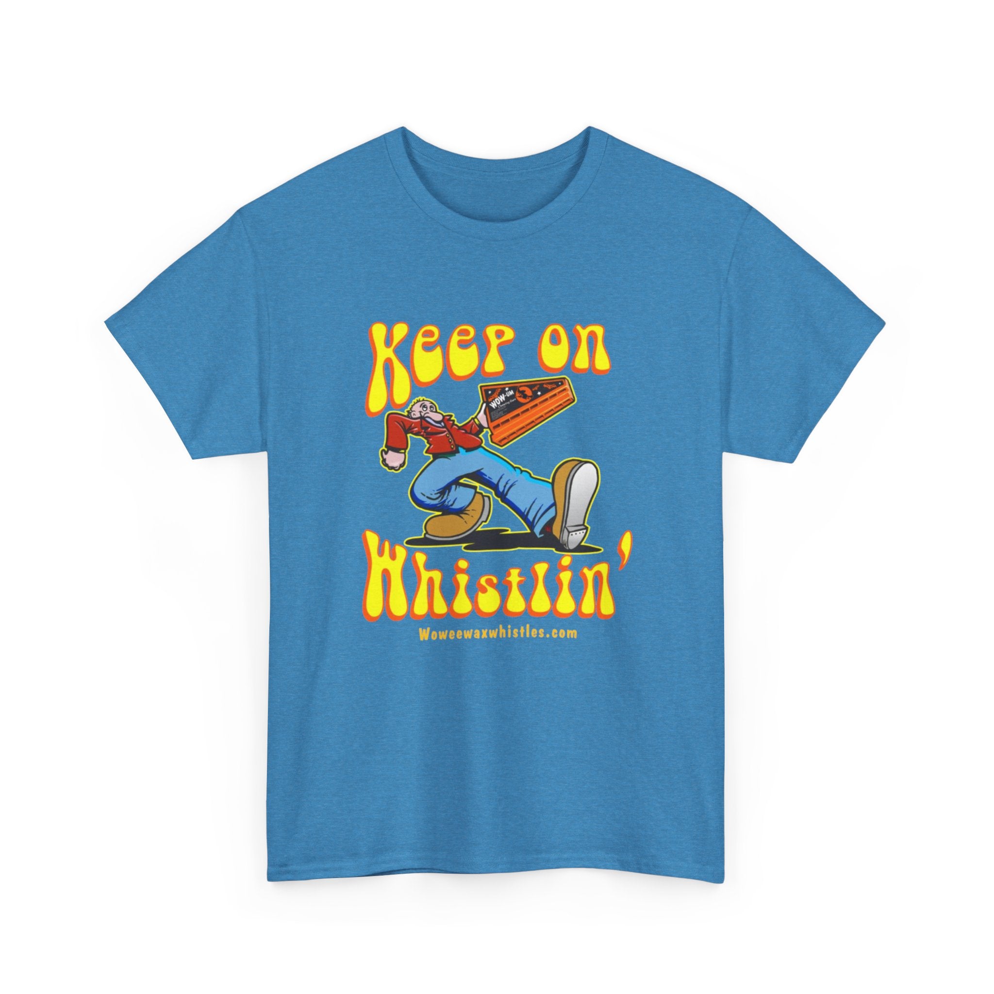 Keep on Whistling - WOW-EE - T-Shirt, Unisex Cotton