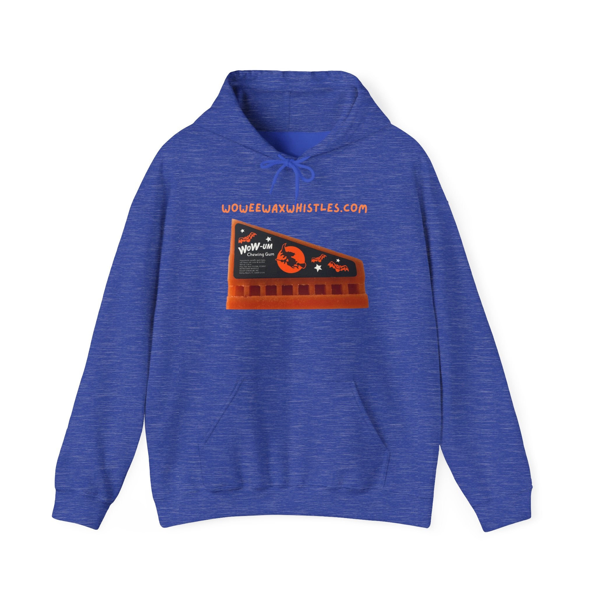 WOW-EE Wax Whistles - Retro Graphic Hooded Sweatshirt