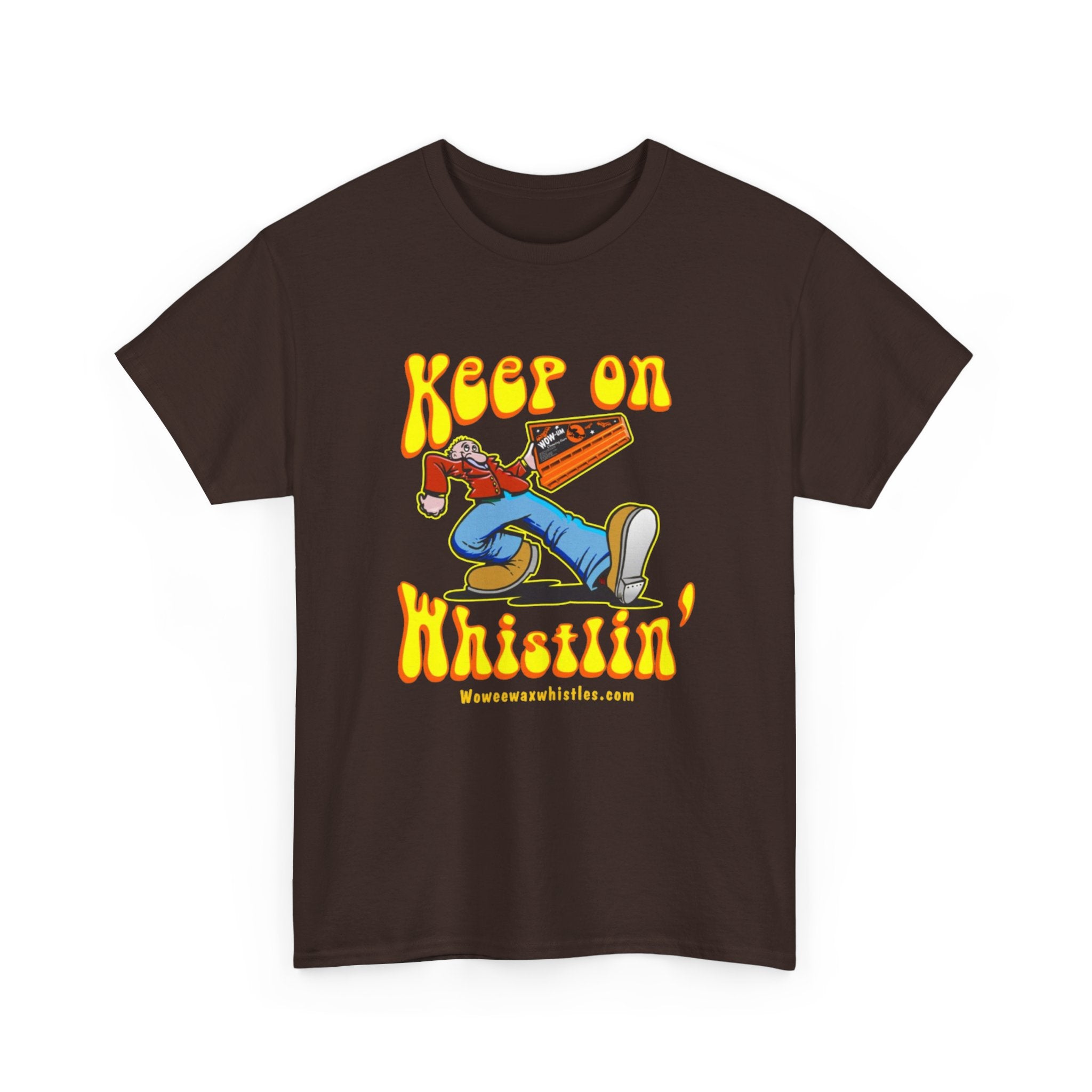 Keep on Whistling - WOW-EE - T-Shirt, Unisex Cotton