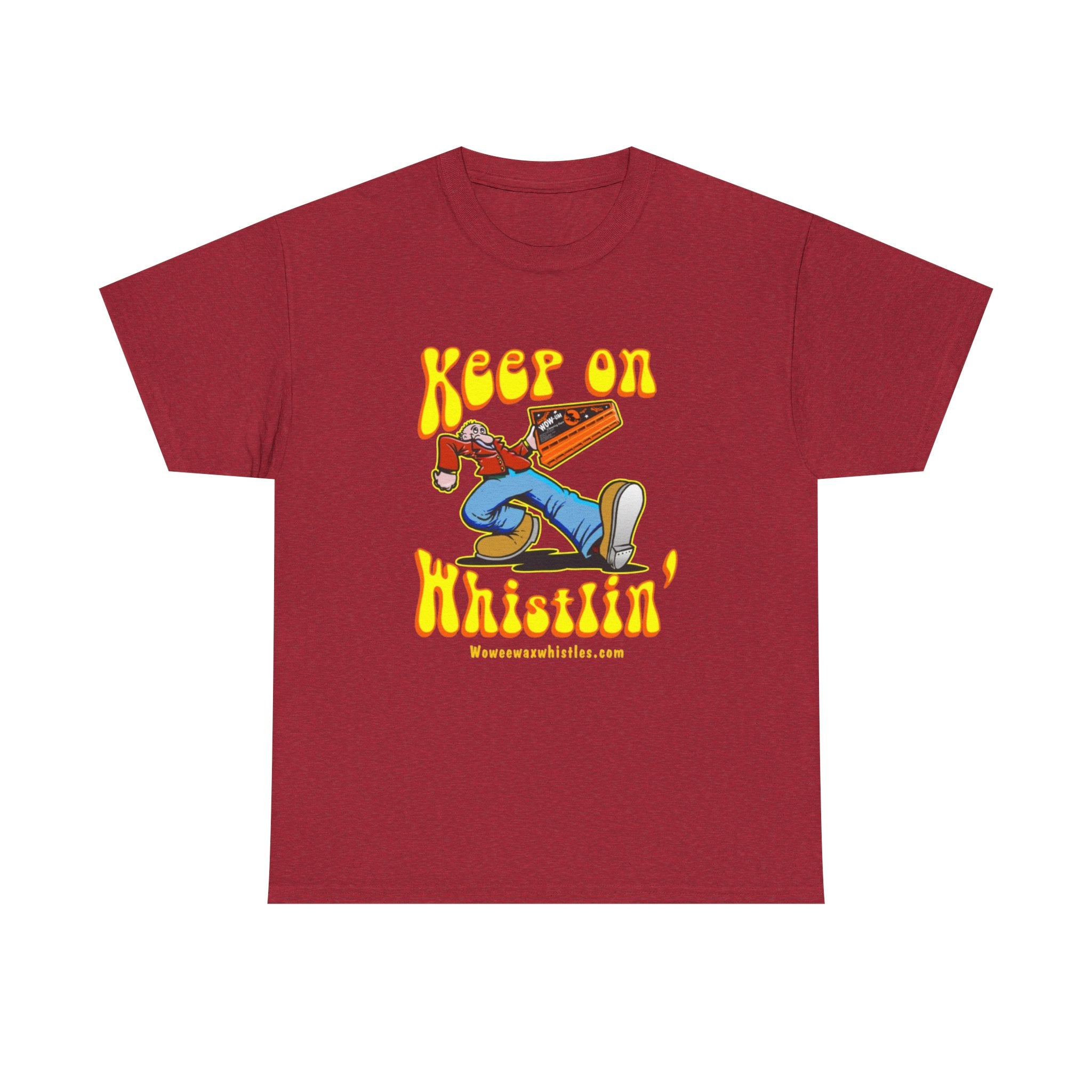 Keep on Whistling - WOW-EE - T-Shirt, Unisex Cotton
