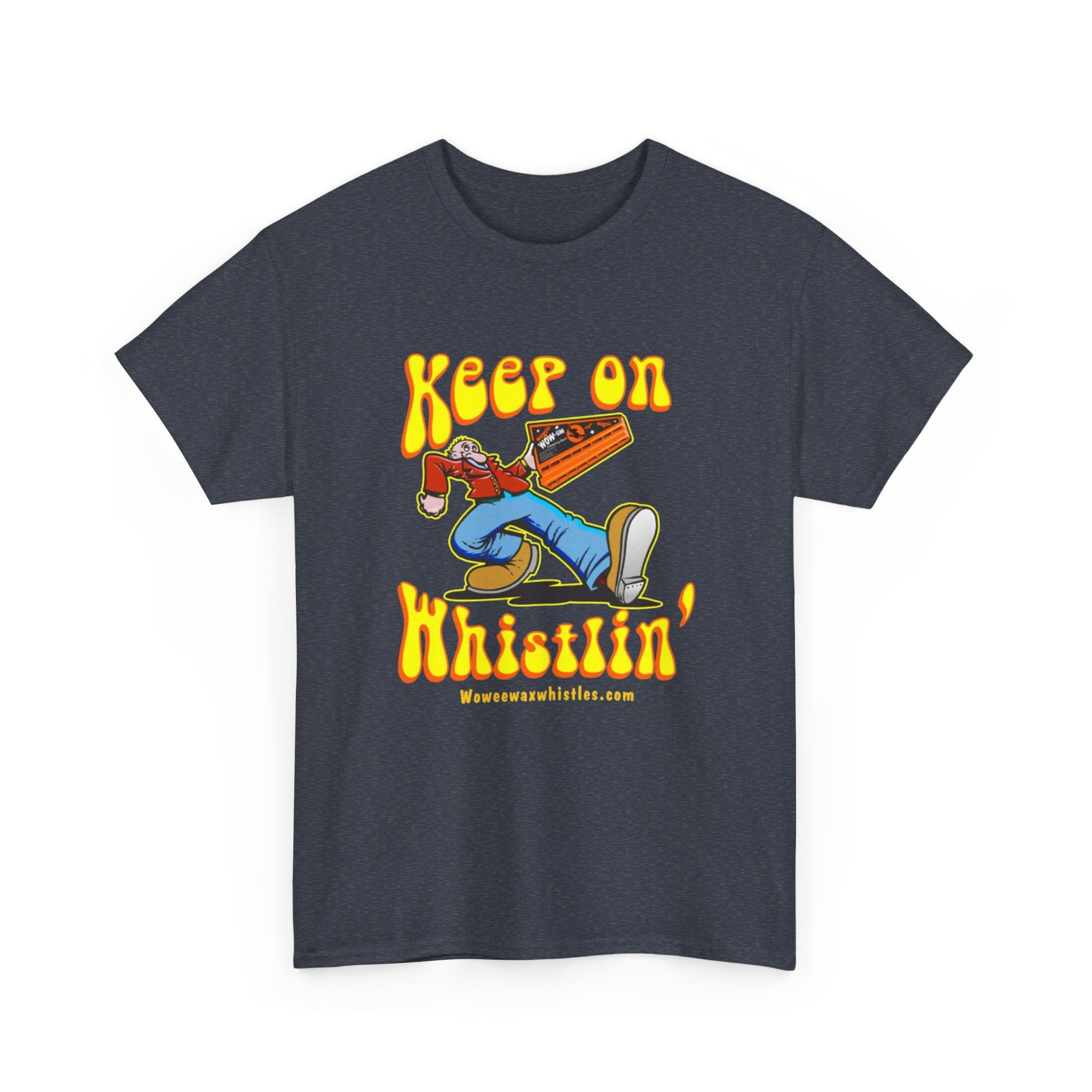 Keep on Whistling - WOW-EE - T-Shirt, Unisex Cotton