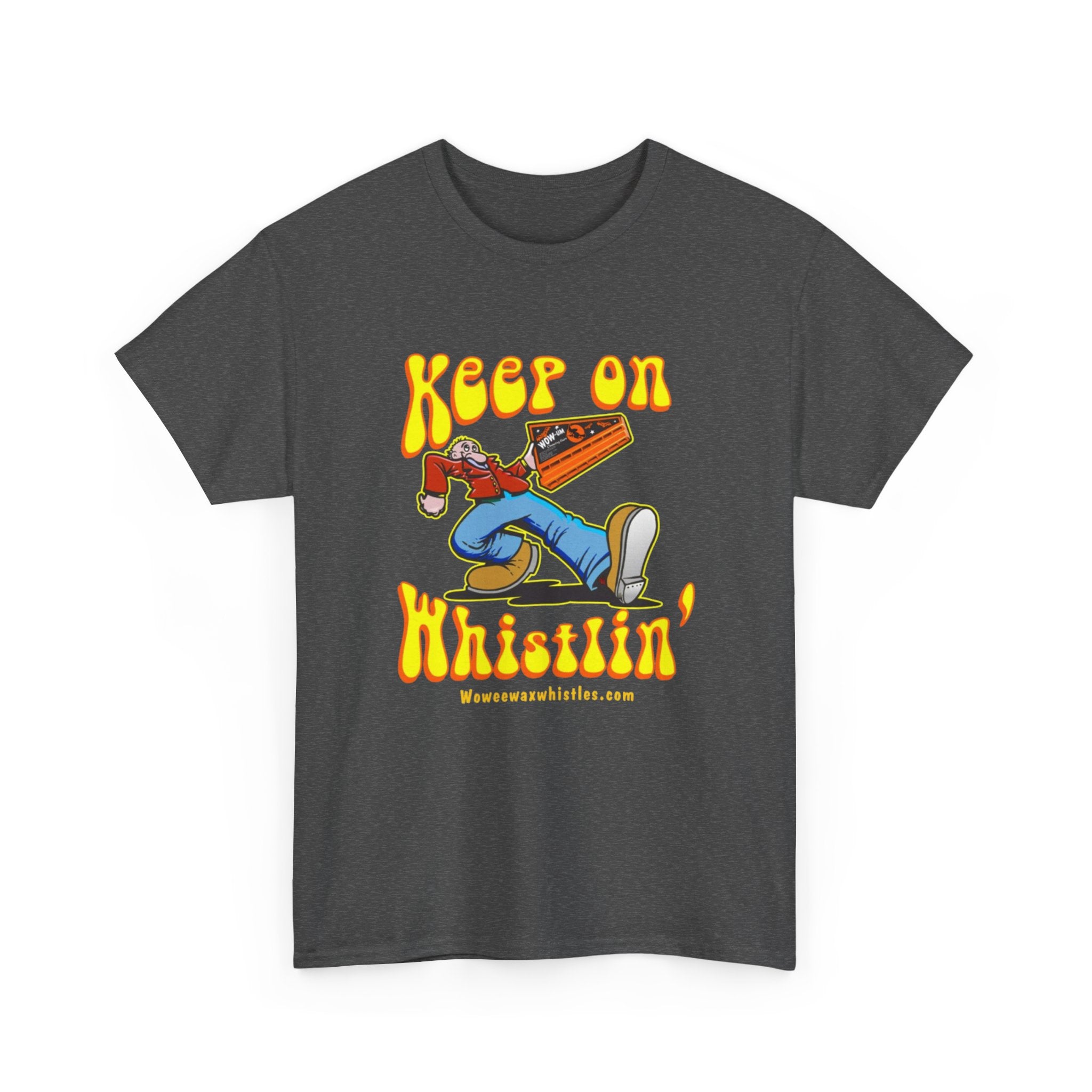 Keep on Whistling - WOW-EE - T-Shirt, Unisex Cotton