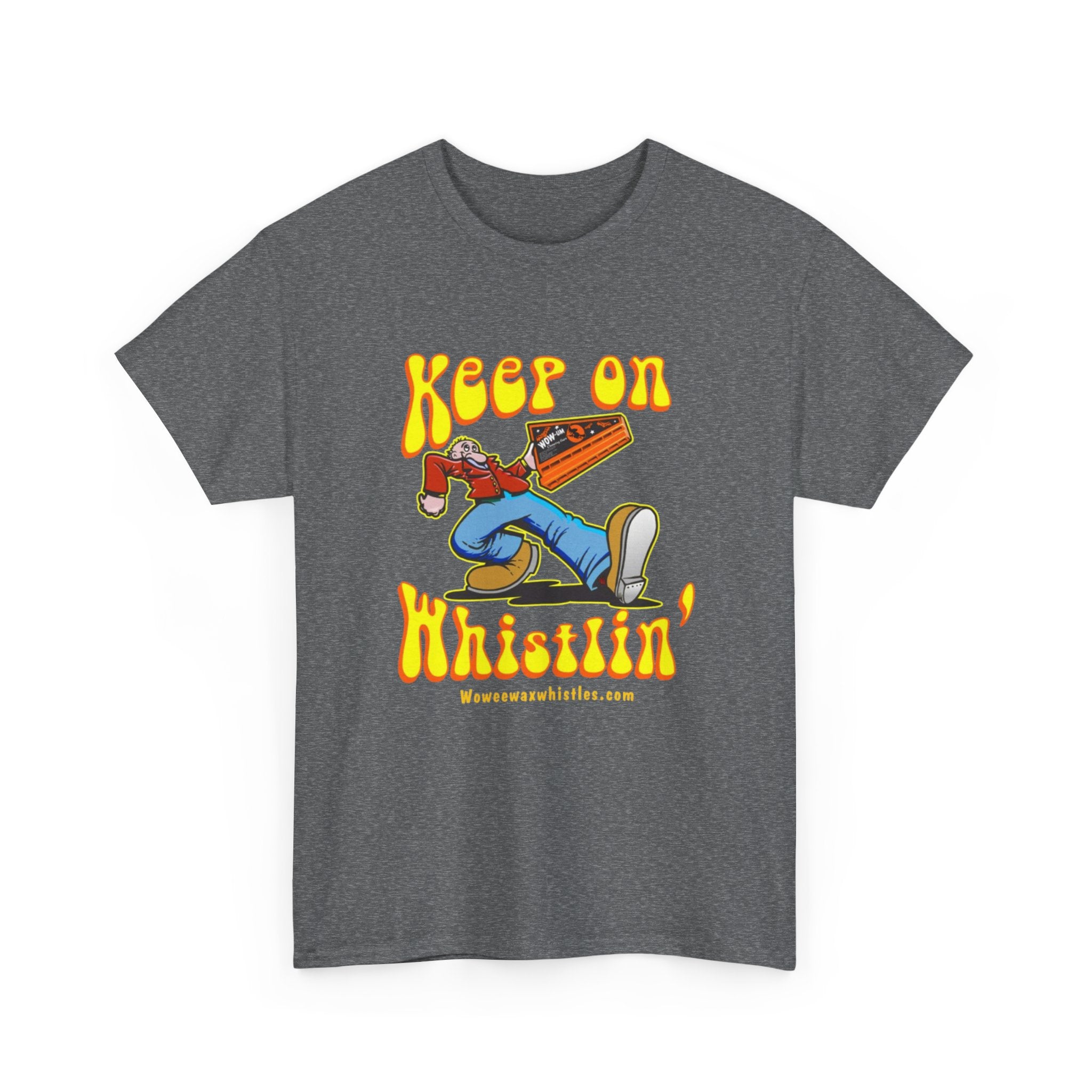 Keep on Whistling - WOW-EE - T-Shirt, Unisex Cotton