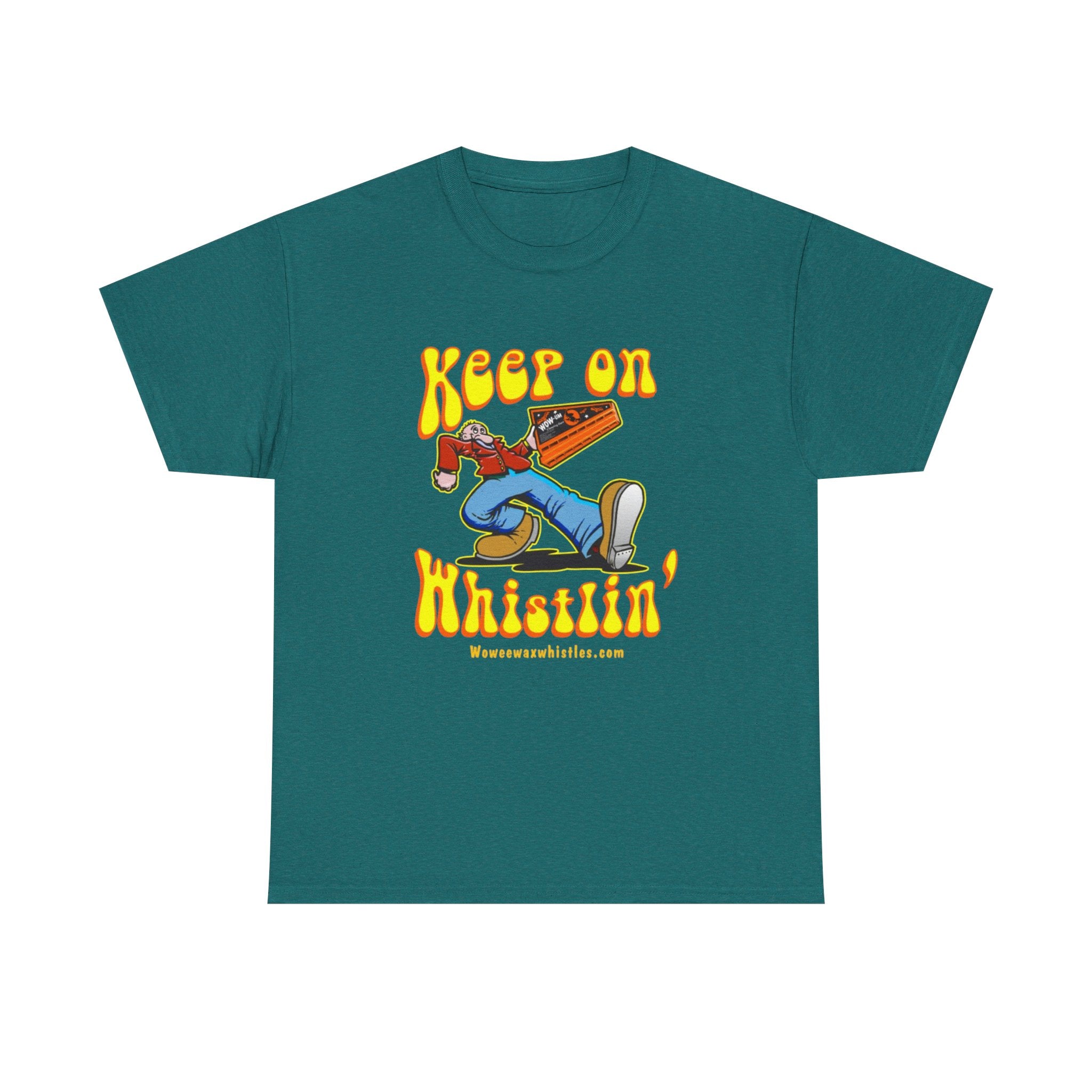 Keep on Whistling - WOW-EE - T-Shirt, Unisex Cotton