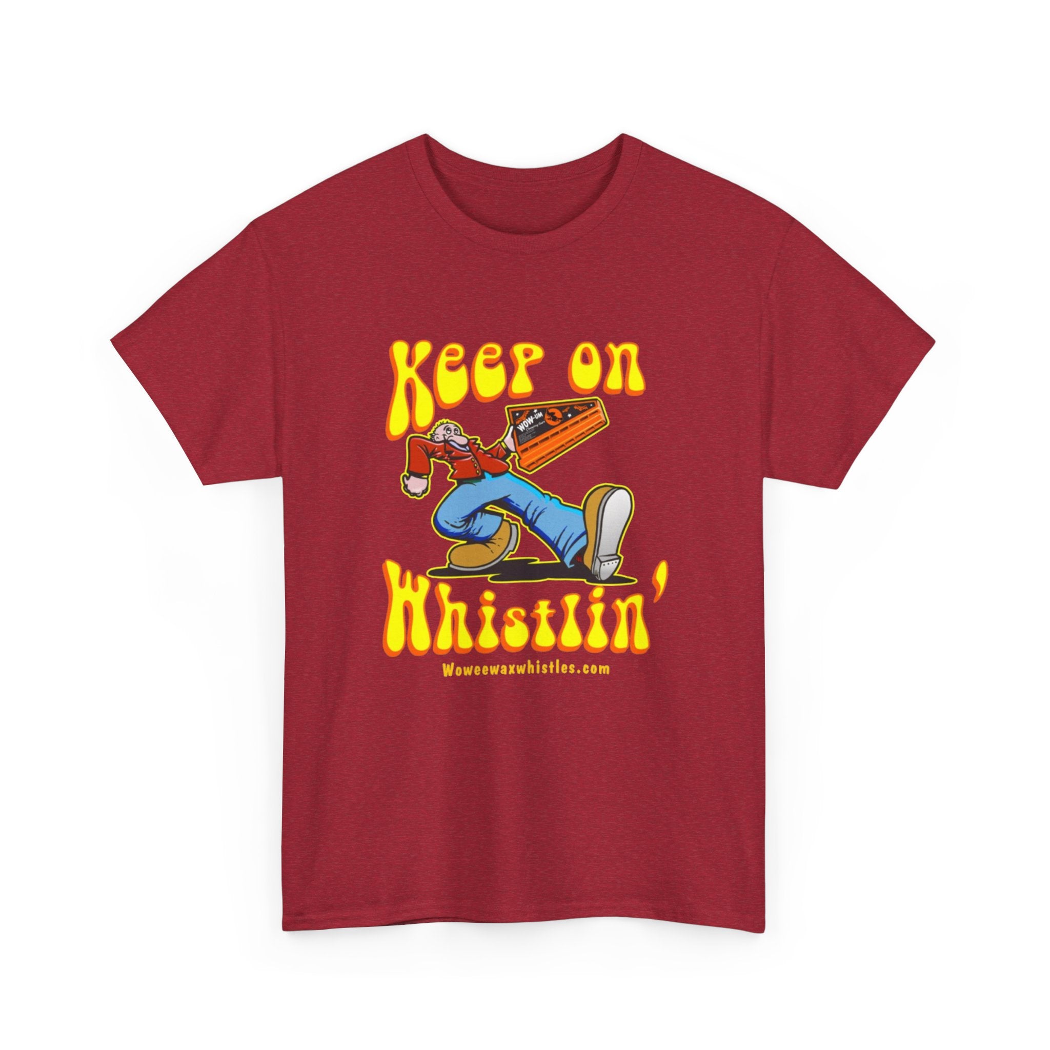Keep on Whistling - WOW-EE - T-Shirt, Unisex Cotton