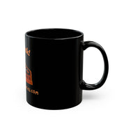 Black Mug with the WOW-UM Wax Whistle