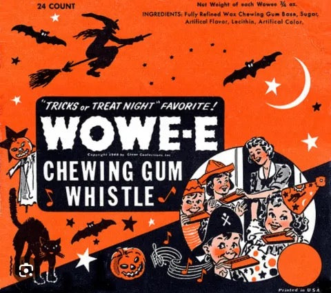 Wowee wax whistle (Halloween edition)